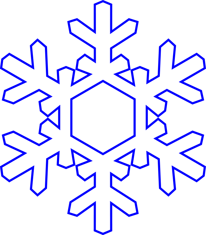 Winter Snowflake Clipart