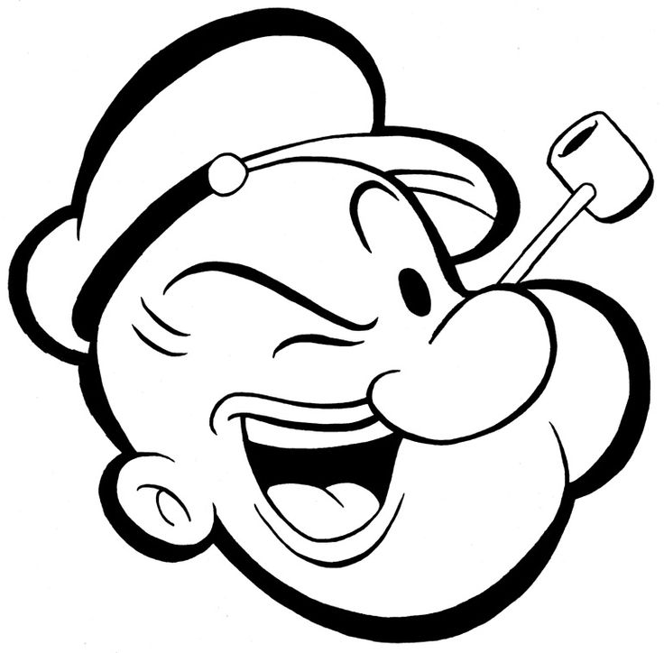 Popeye Sailor Man Drawings - ClipArt Best