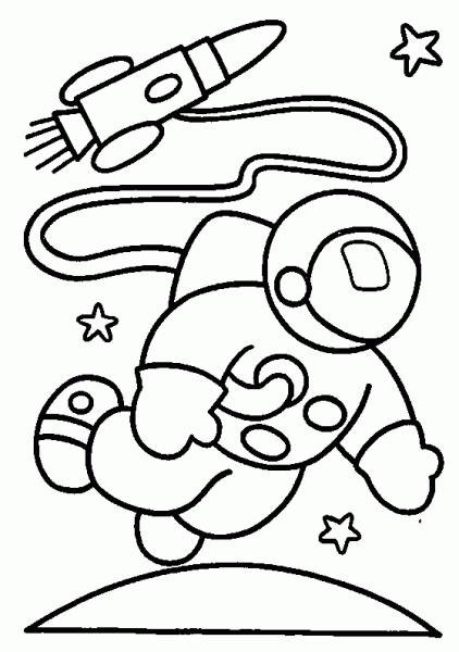 Easy to Make astronaut coloring sheet free printable astronaut ...