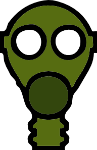 Gas mask clip art