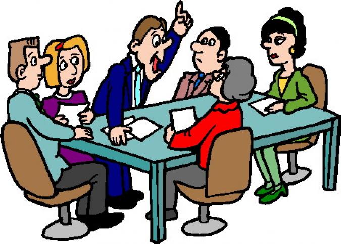 Clip Art Of Faculty Meetings Clipart