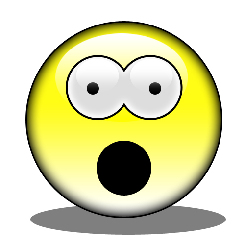 Shocked Face Clipart