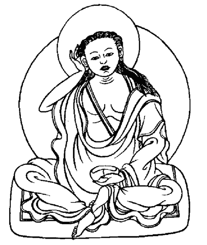 Gautam Buddha Sketch - ClipArt Best