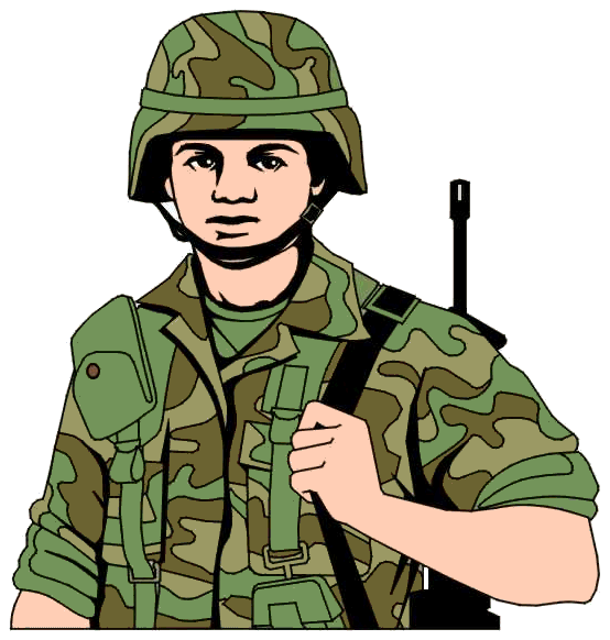 Military Soldier Clipart