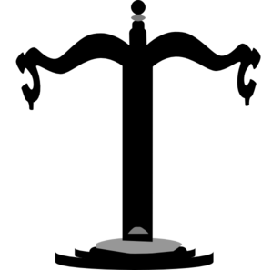 Weighing balance clipart