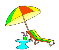 Funny Beach Clipart