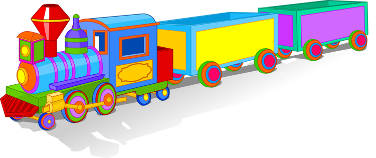 Toy Train Clipart