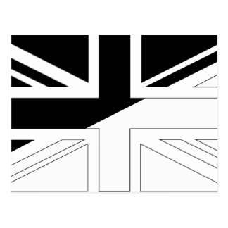 Black White Union Jack Cards | Zazzle