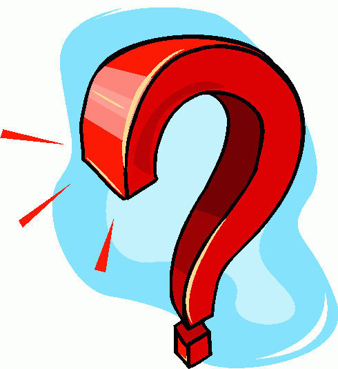 Question mark pictures clip art