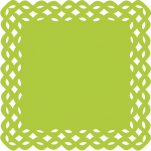 Silhouette Design Store - View Design #53400: decorative square doily