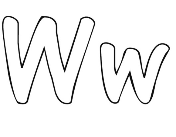 Uppercase W - ClipArt Best