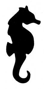 Seahorse Silhouettes - ClipArt Best