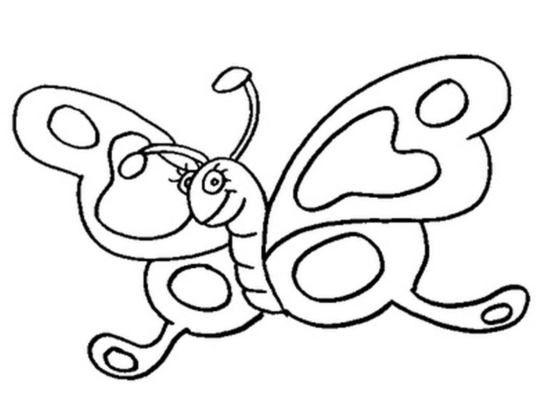 Butterfly Drawing Template Clipart - Free to use Clip Art Resource