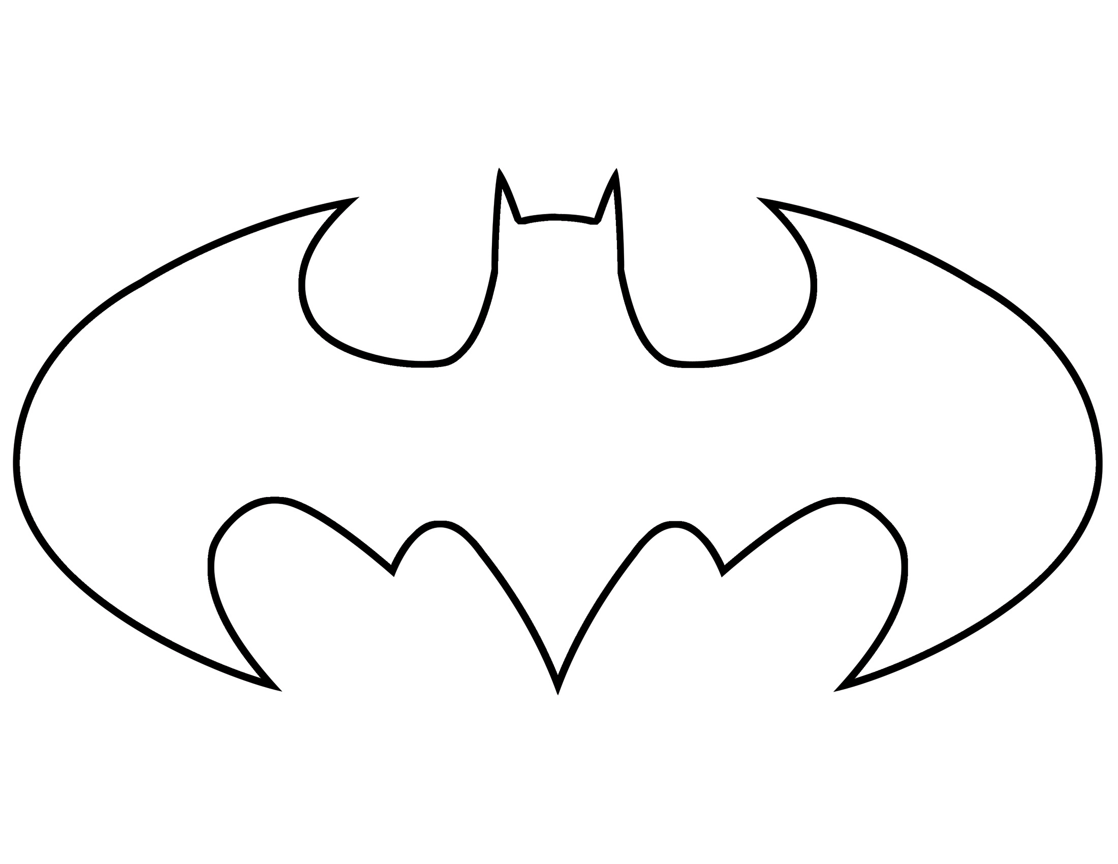 Batman Symbol Template For T Shirt