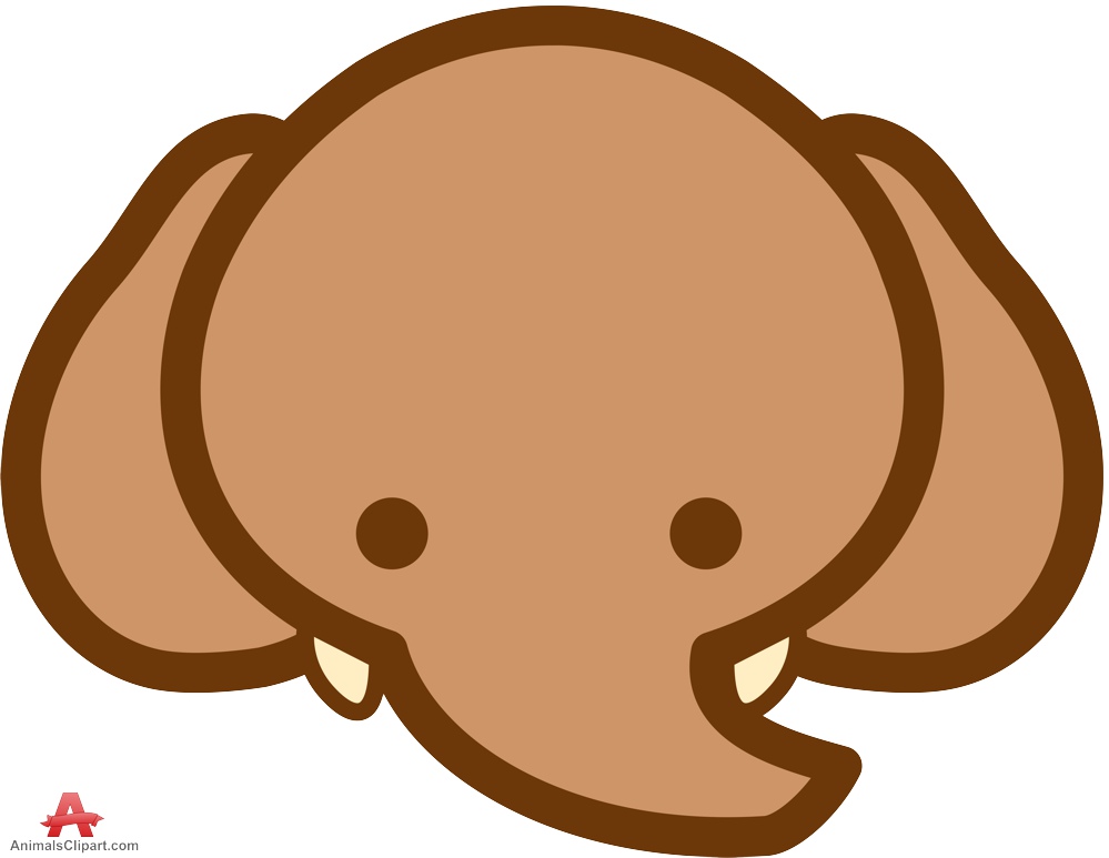 Elephant Head Icon Design | Free Clipart Design Download