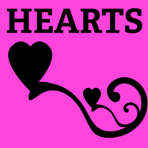 1000s of Heart fonts shapes