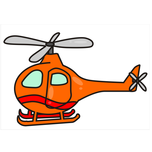 Clip Art Transportation Helicopter Clipart