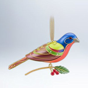 Amazon.com: 1 X Painted Bunting Beauty of Birds #8 2012 Hallmark ...