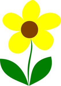 Flower With Stem - ClipArt Best