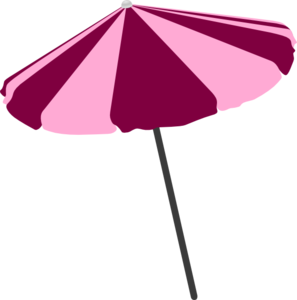 Umbrella beach clipart