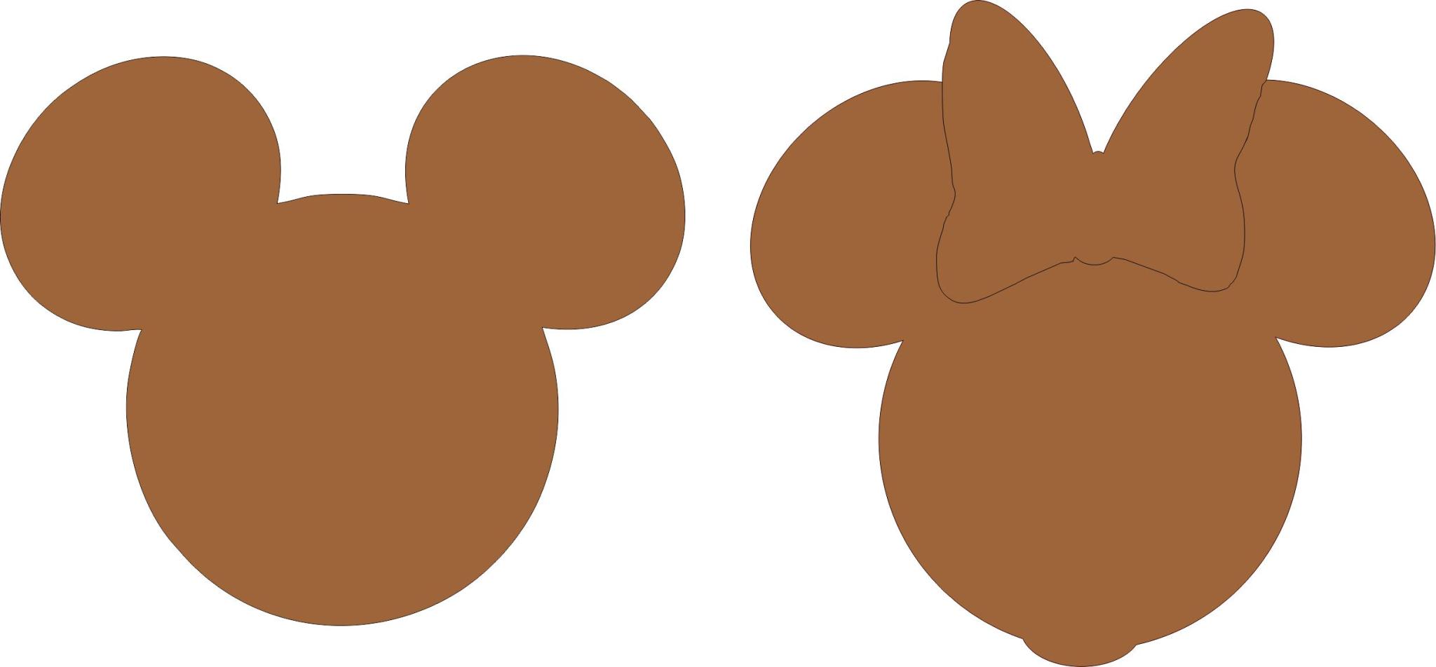 Pin Mickey Mouse Outline Pictures