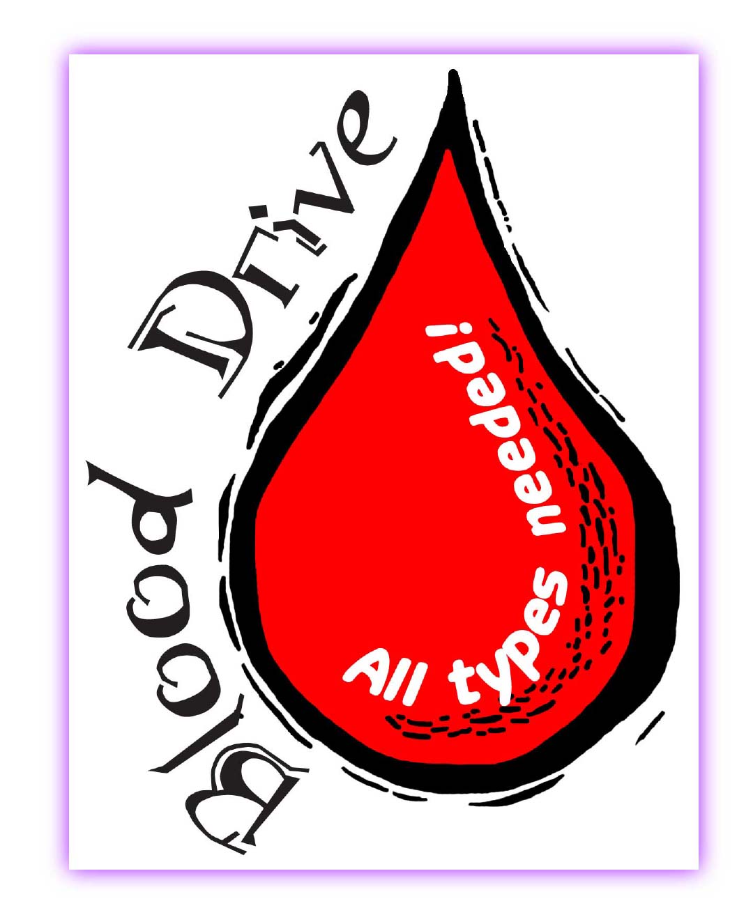 Blood Drive Student Project 2009 Poster Series