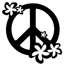 Peace Sign Stencil - ClipArt Best