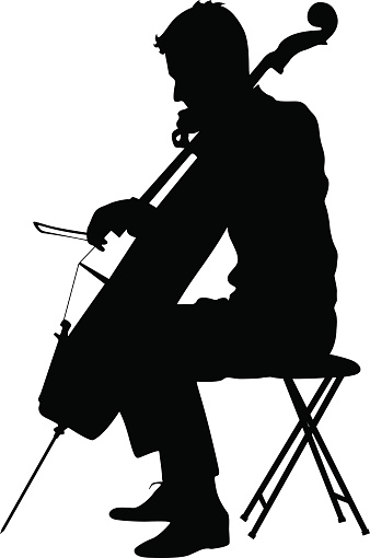 Cellist Clip Art, Vector Images & Illustrations