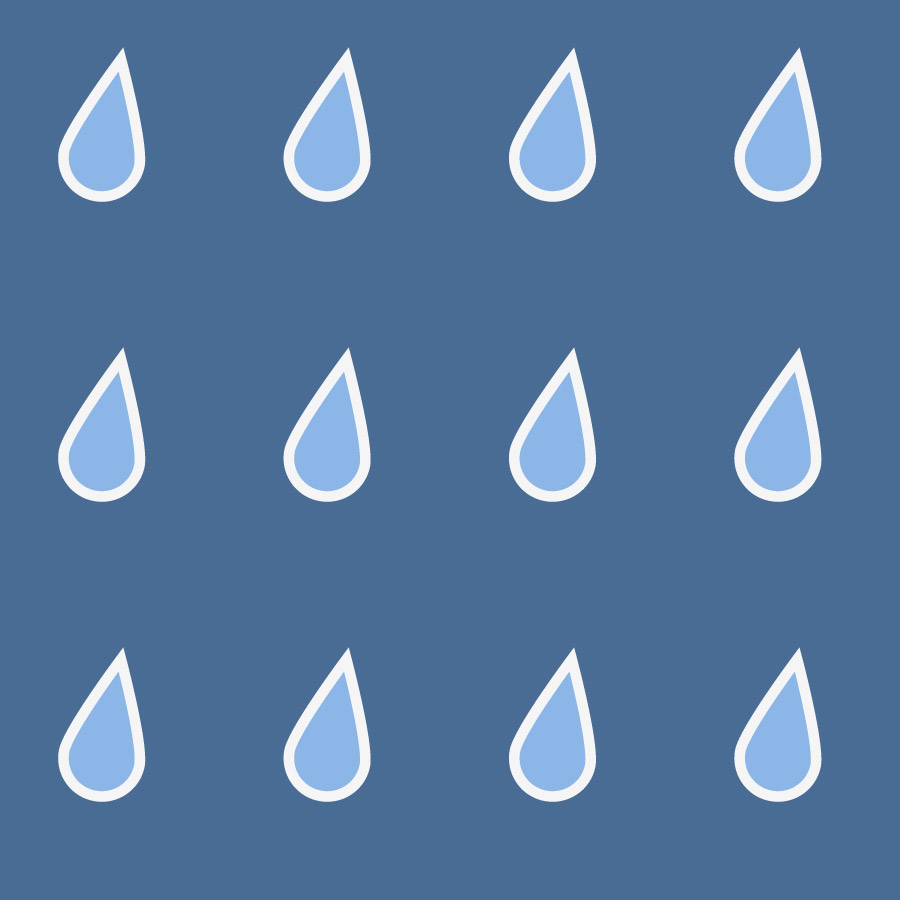 Raindrop Seamless Patterns | Vector Tiles
