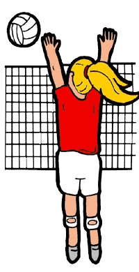 Free Colorful Volleyball Graphics - Volleyball Court Central