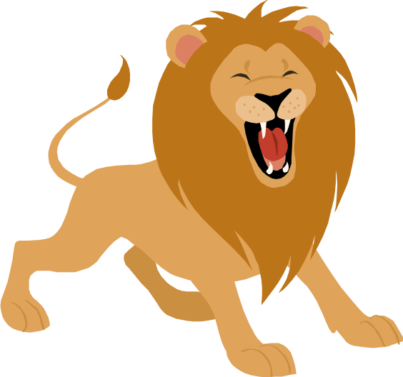 Roaring Lion Cartoon - ClipArt Best