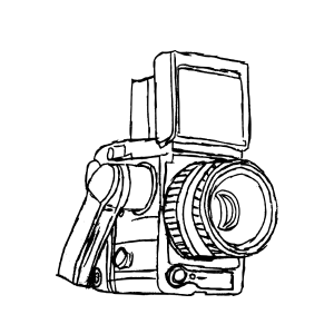 Hand Drawn Old Camera Vector (SVG, PNG Transparent) | OnlyGFX.com