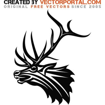10+ Deer Silhouette Vectors | Download Free Vector Art & Graphics ...