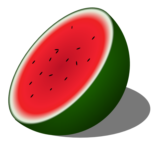 Free Melon Clipart, 2 pages of Public Domain Clip Art