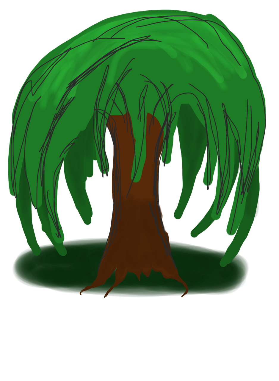 Weeping Willow Quick Art Dashoff by VictorGrunn on DeviantArt