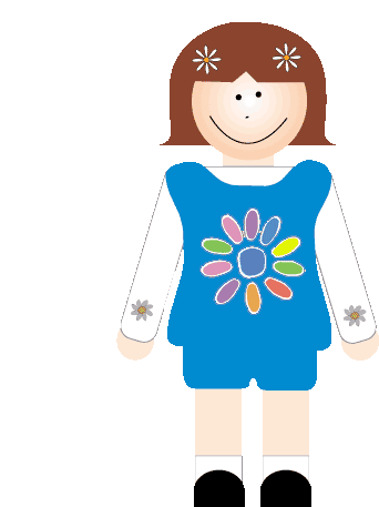 Free clipart girl scout daisy