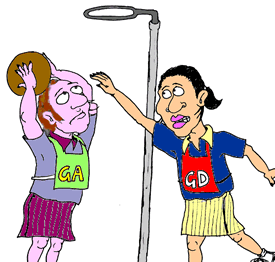 16+ Netball Cartoon Clipart