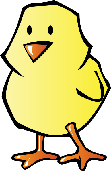 Cute Baby Chicken Clipart - Free Clipart Images