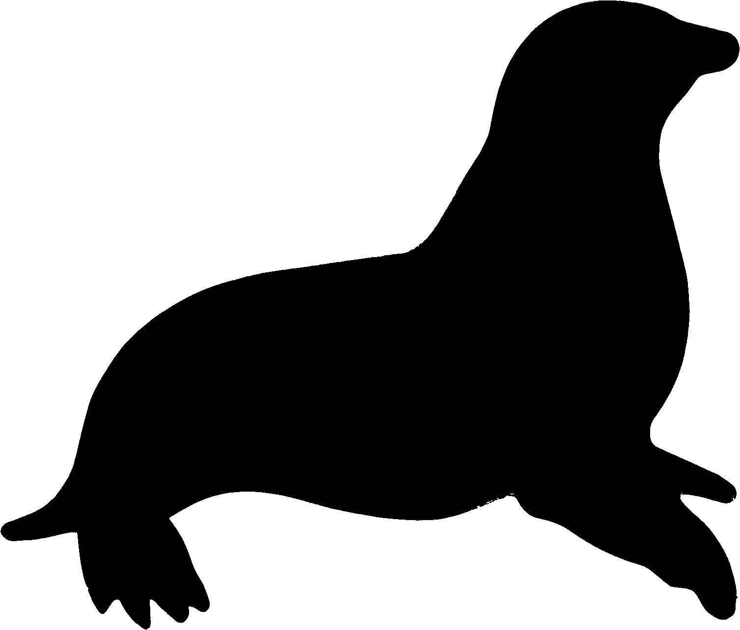 Walrus Clipart Black And White - Free Clipart Images