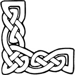 Pattern - knots and symbols