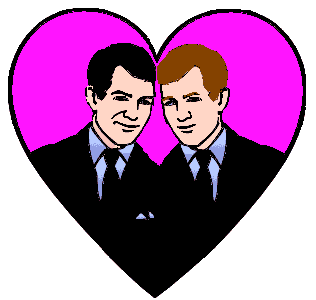 Valentine's Day: Free Clip Art-Gay and Straight