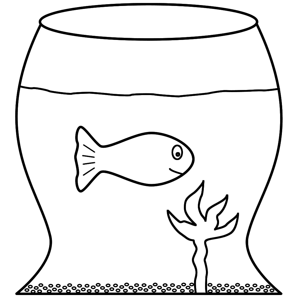 Goldfish Bowl Clipart - Free Clipart Images