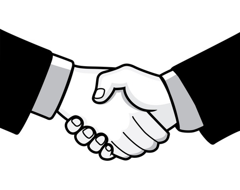 Handshake Vector | DragonArtz Designs (we moved to dragonartz.net)