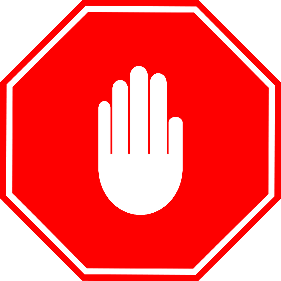 Stop Sign Hand ClipArt Best