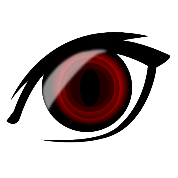 Anime Vampire Eyes - ClipArt Best