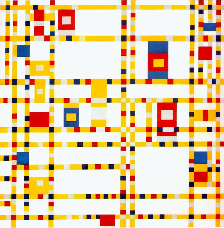 MENTAL IMAGE: Piet Mondriaan