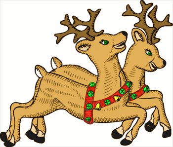 Free reindeer-pair Clipart - Free Clipart Graphics, Images and ...