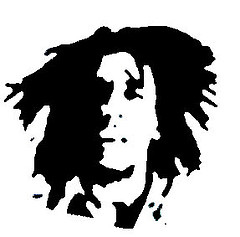 Bob Marley Stencil