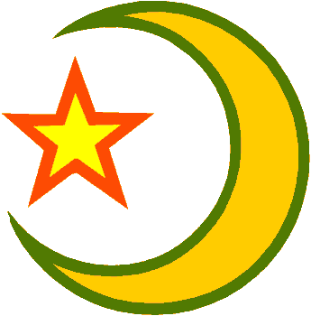 Star and Moon Sign of Peace | ISLAM---World's Greatest Religion!