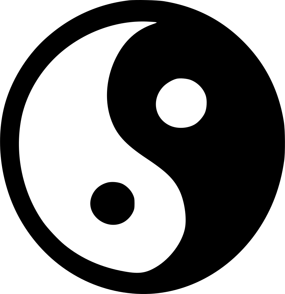 Yinyang Yin Yang Philosophy Dialectics Good Evil Svg Png Icon Free ...